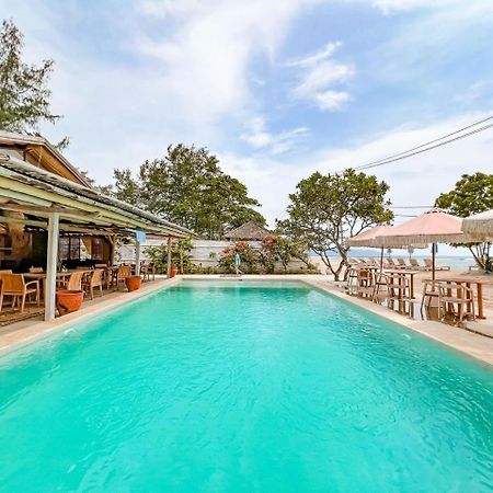 Bungalow Cafe Gili Beachfront Gili Meno Eksteriør billede