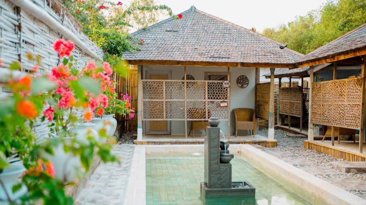 Bungalow Cafe Gili Beachfront Gili Meno Eksteriør billede